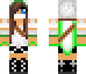 green assassin girl