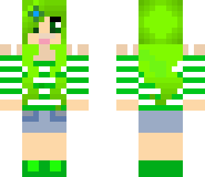green girl