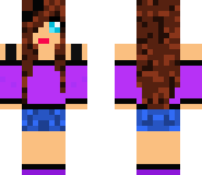 pretty purpl girl