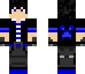 blue teenager