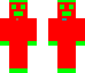 green robot skin