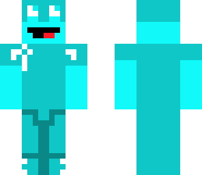 diamond man with diamond armor
