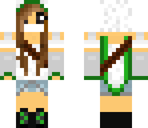 green assassin girl