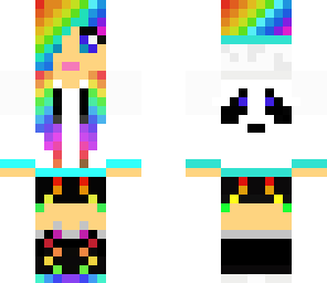 rainbow girl