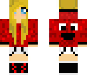 elmo girl blond