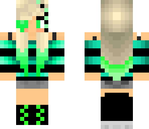 cool green girl