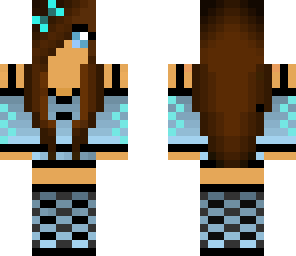 cute blue girl