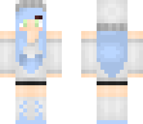 pastel blue cutie edit