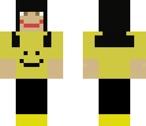black and yellow smiley girl