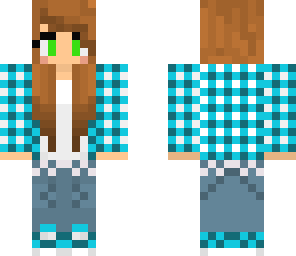 blue girl
