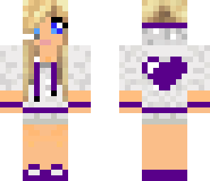 purple girl