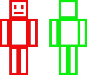 the cube man