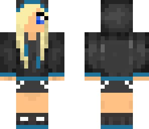 blue girl