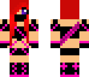 redhair ninja girl