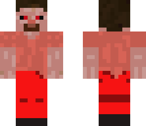 reverse colored steve