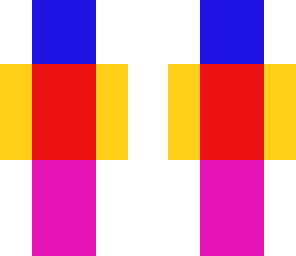coloured skin