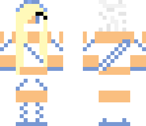 white ninja girl