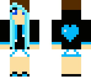 cool girl 1 blue