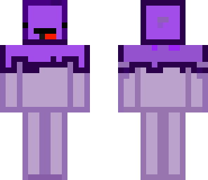 purple pancake man