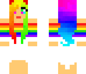 rainbow girl