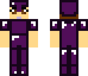 girl in purple armor