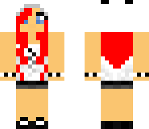 red head panda girl