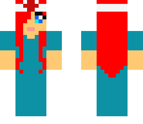 edited red head scrubs