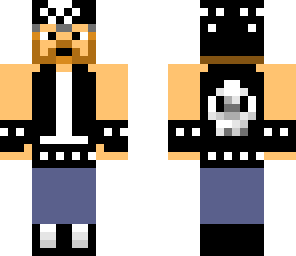 rider guy 2 - skull bandanna