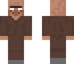 herobrine as a villager