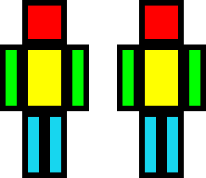 neon man