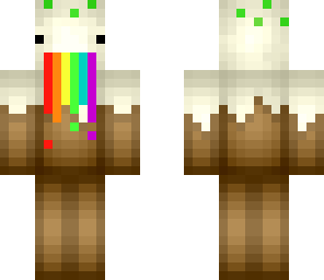 rainbow puke