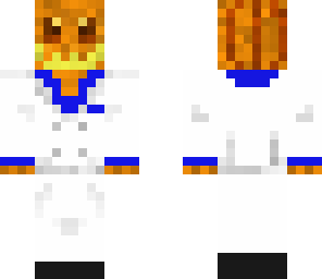 blue pumkin man
