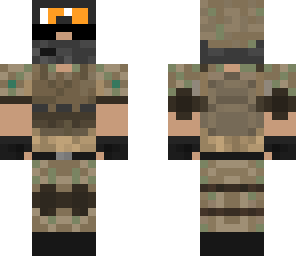 sand camo soldier