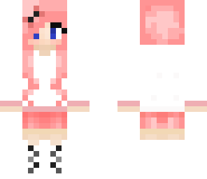pink haired girl