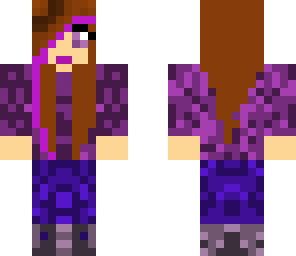 brown haired wolf girl