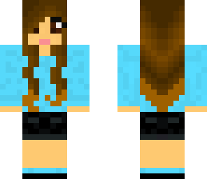 blue girl