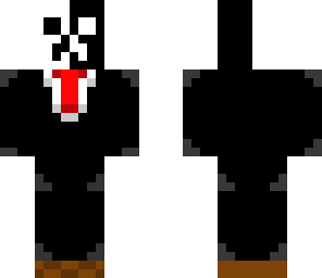 black and white creeper