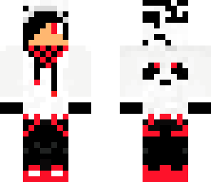 panda boy red 