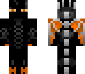 orange enderman dragon