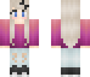 cute pink girl
