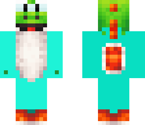 yoshi blue suit
