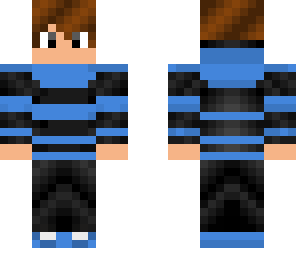 blue jacket boy