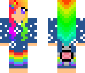 sleepy nyan cat girl