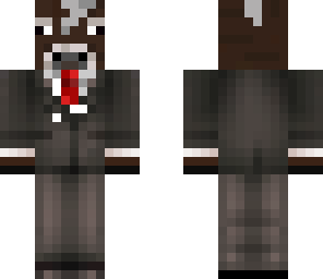 cow in a suit