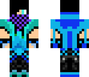 blue teenager