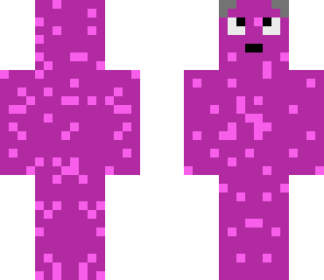 pink and purple person eater