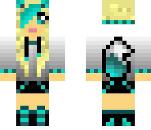 cute diamond wolf girl