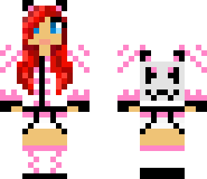 yuna uzumaki - red hair