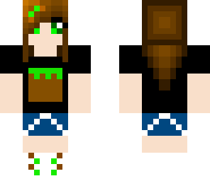 minecraft girl