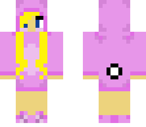 pink bunny skin